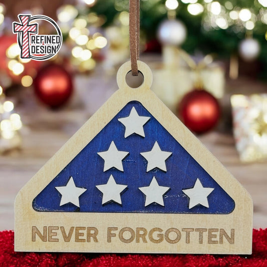 Never Forgotten Memorial Ornament