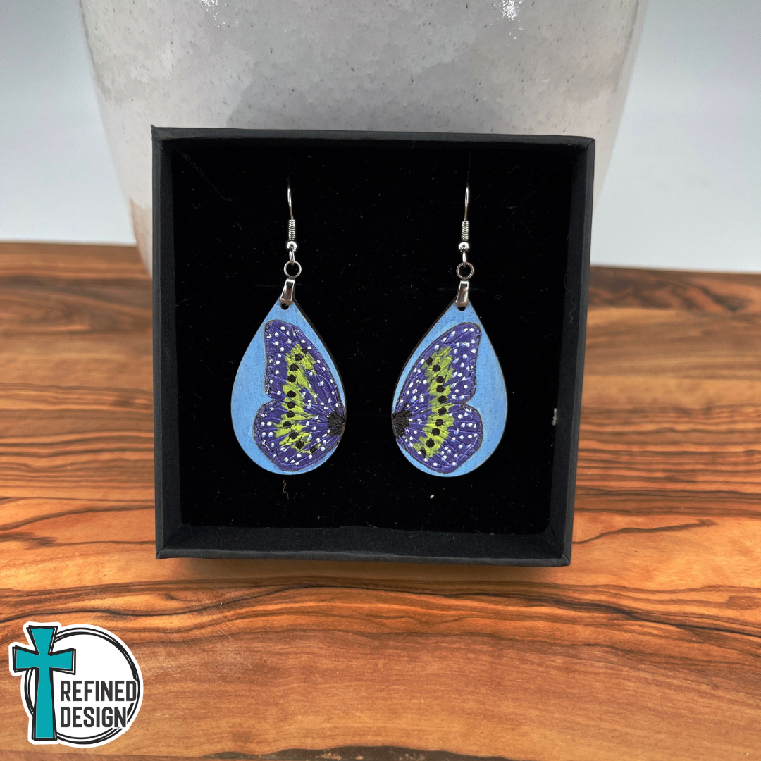 Wildflower Wings Butterfly Earrings