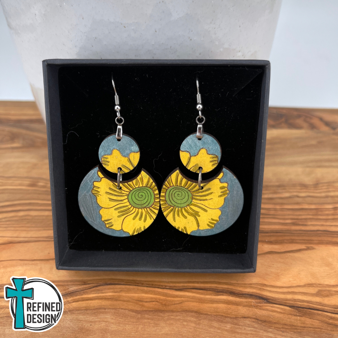 Golden Bloom Earrings