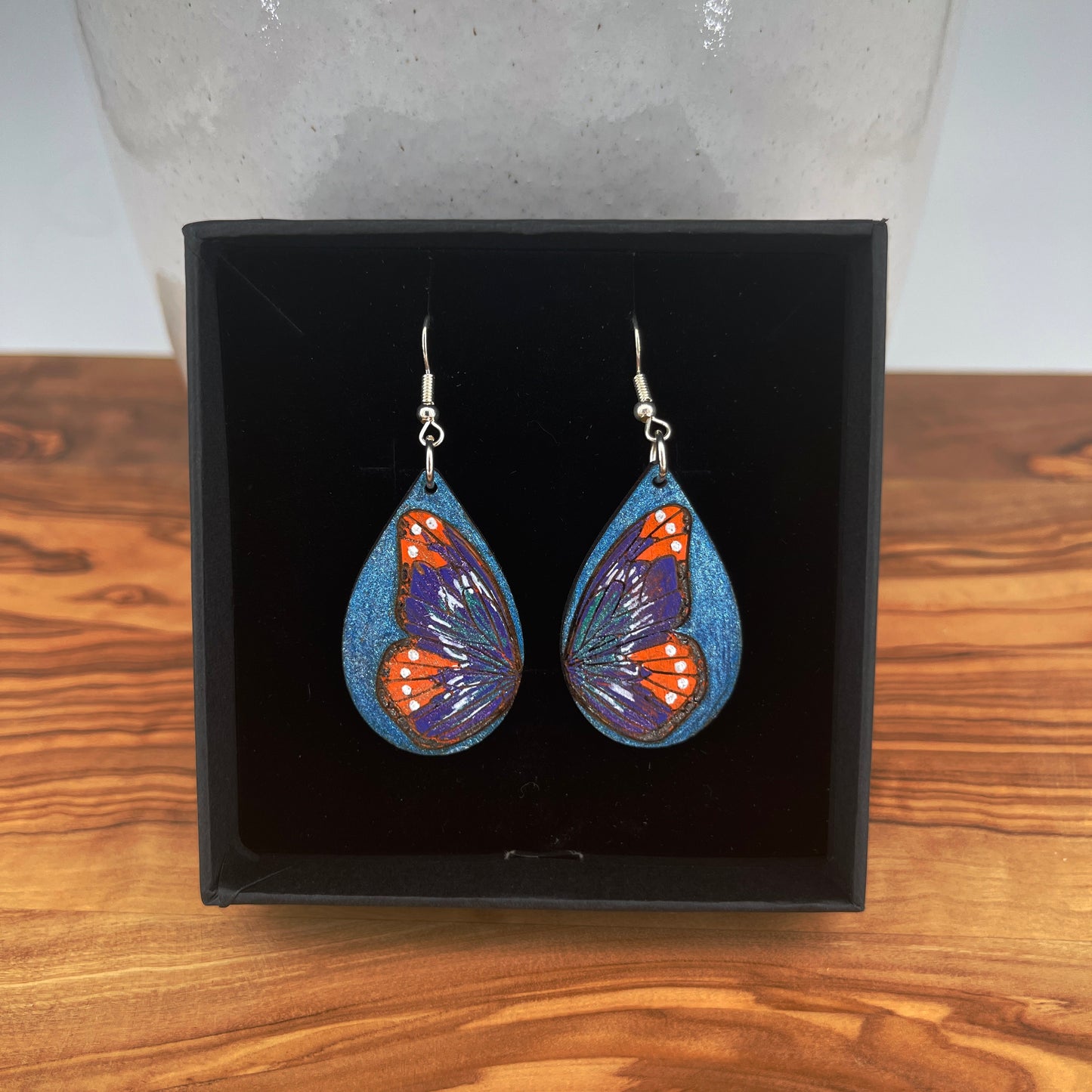 Blue Horizon Butterfly Earrings
