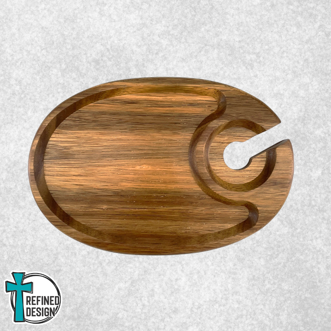 Simply Acacia Appetizer Tray