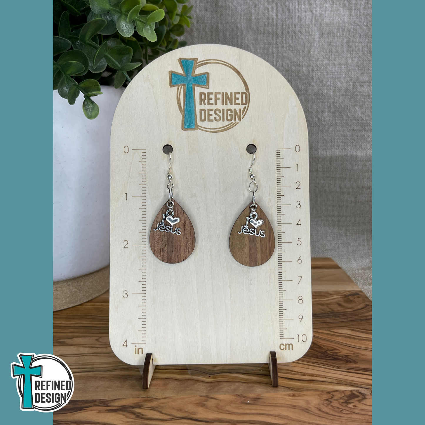 Jesus, My Heart Earrings