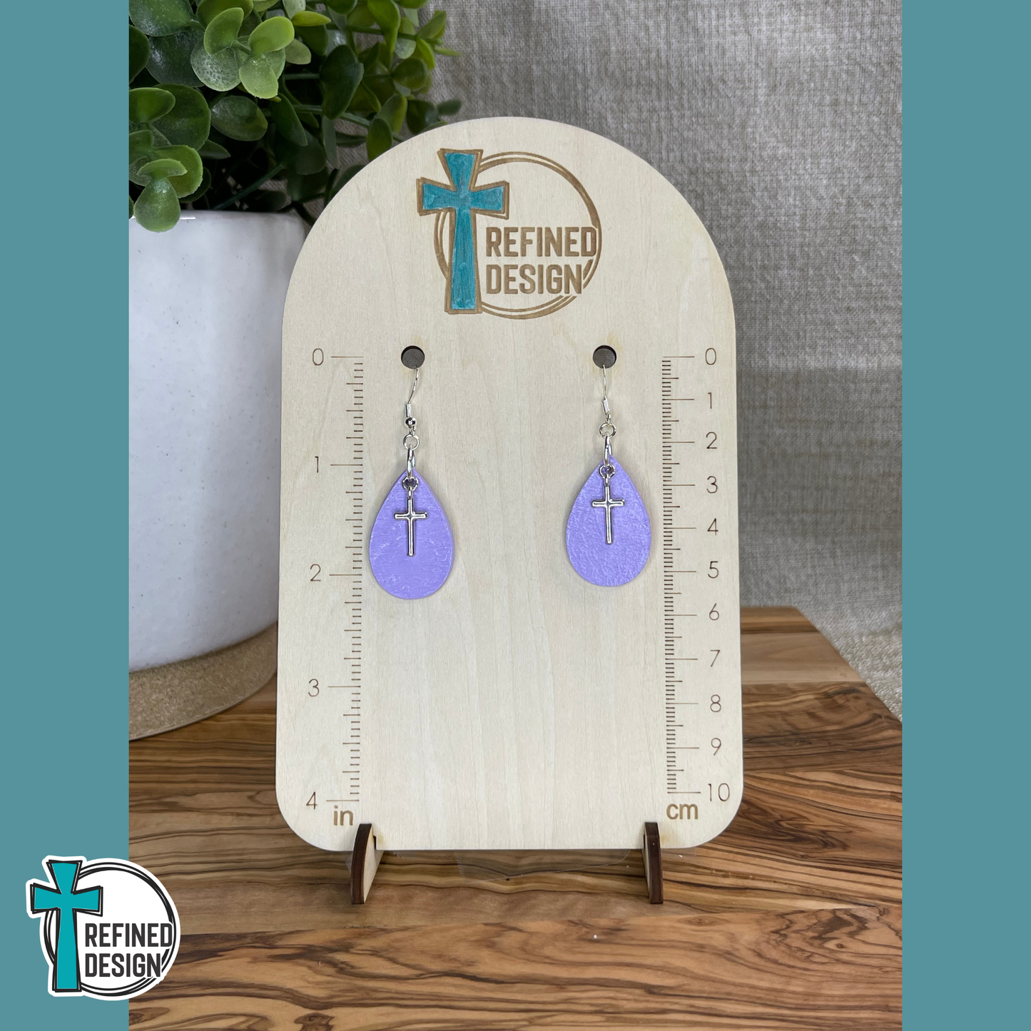 Violet Promise Earrings