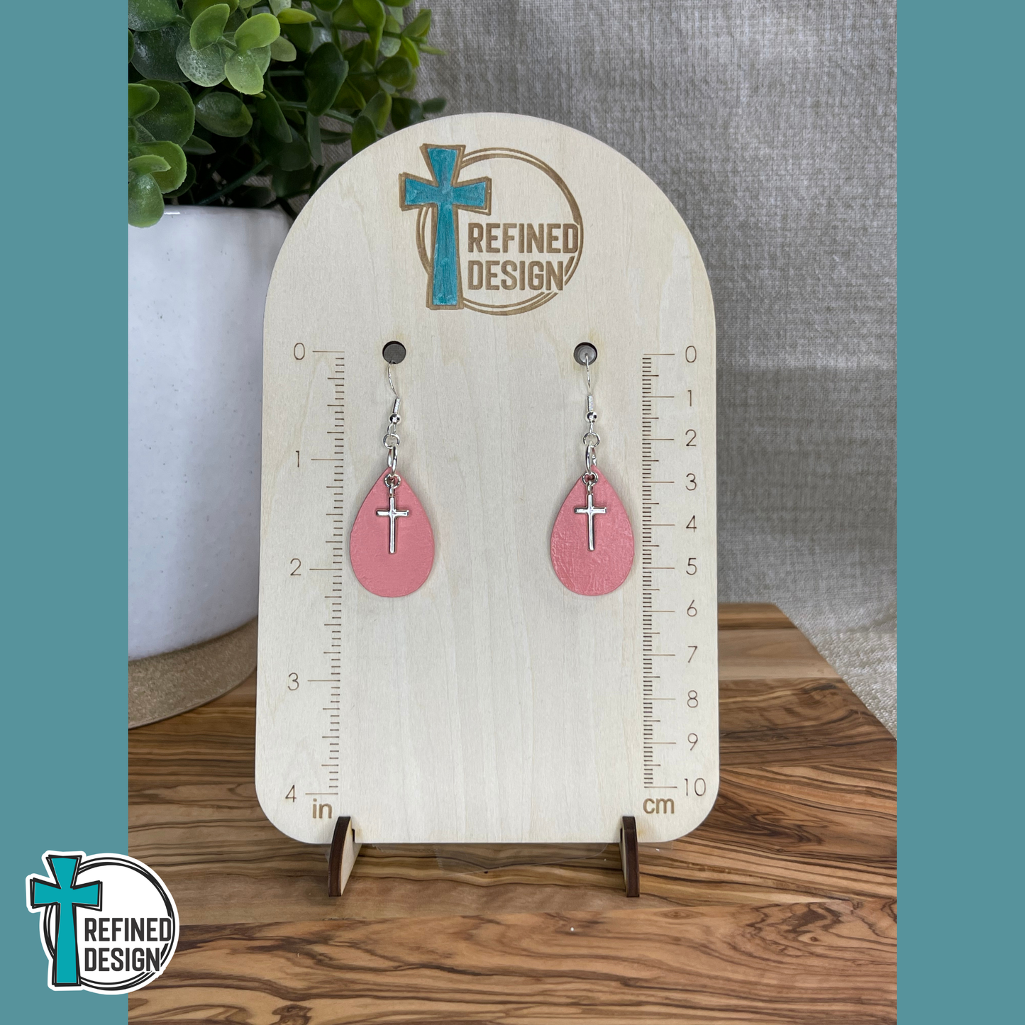 Coral Grace Earrings