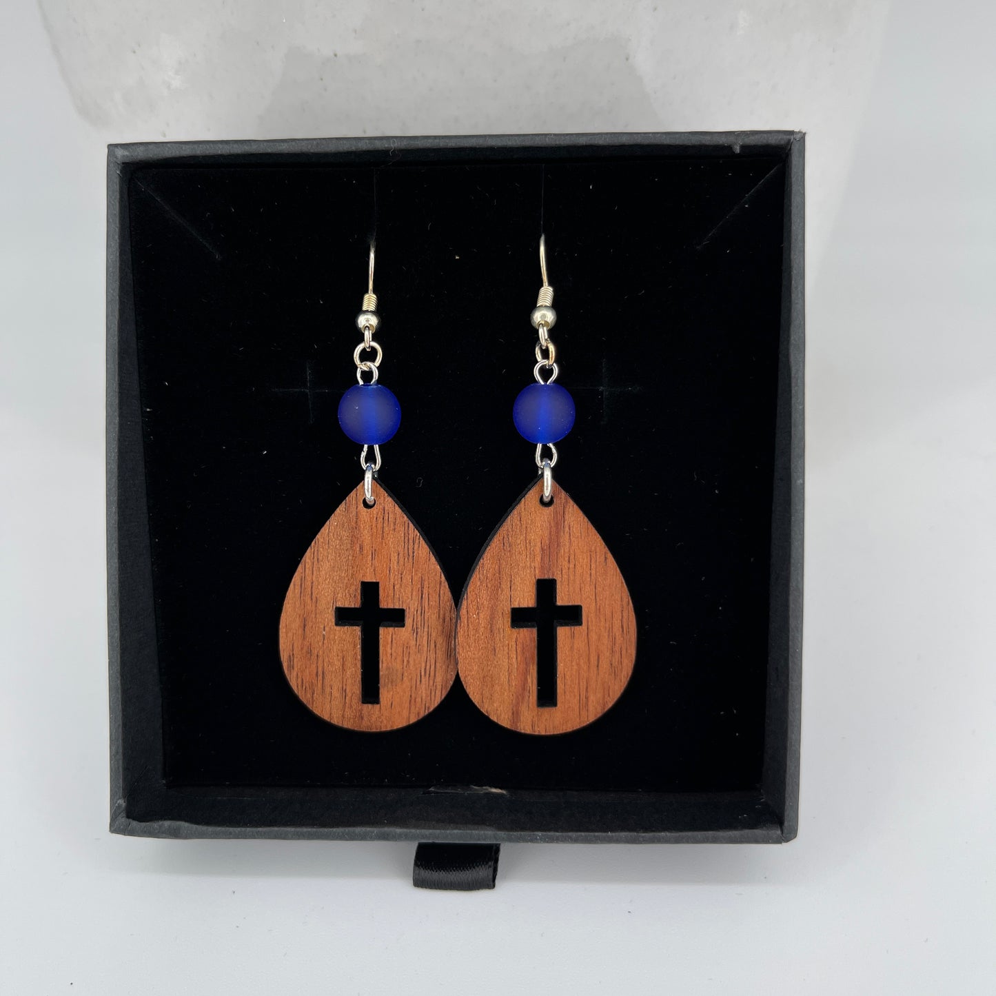 Anchored Peace Earrings
