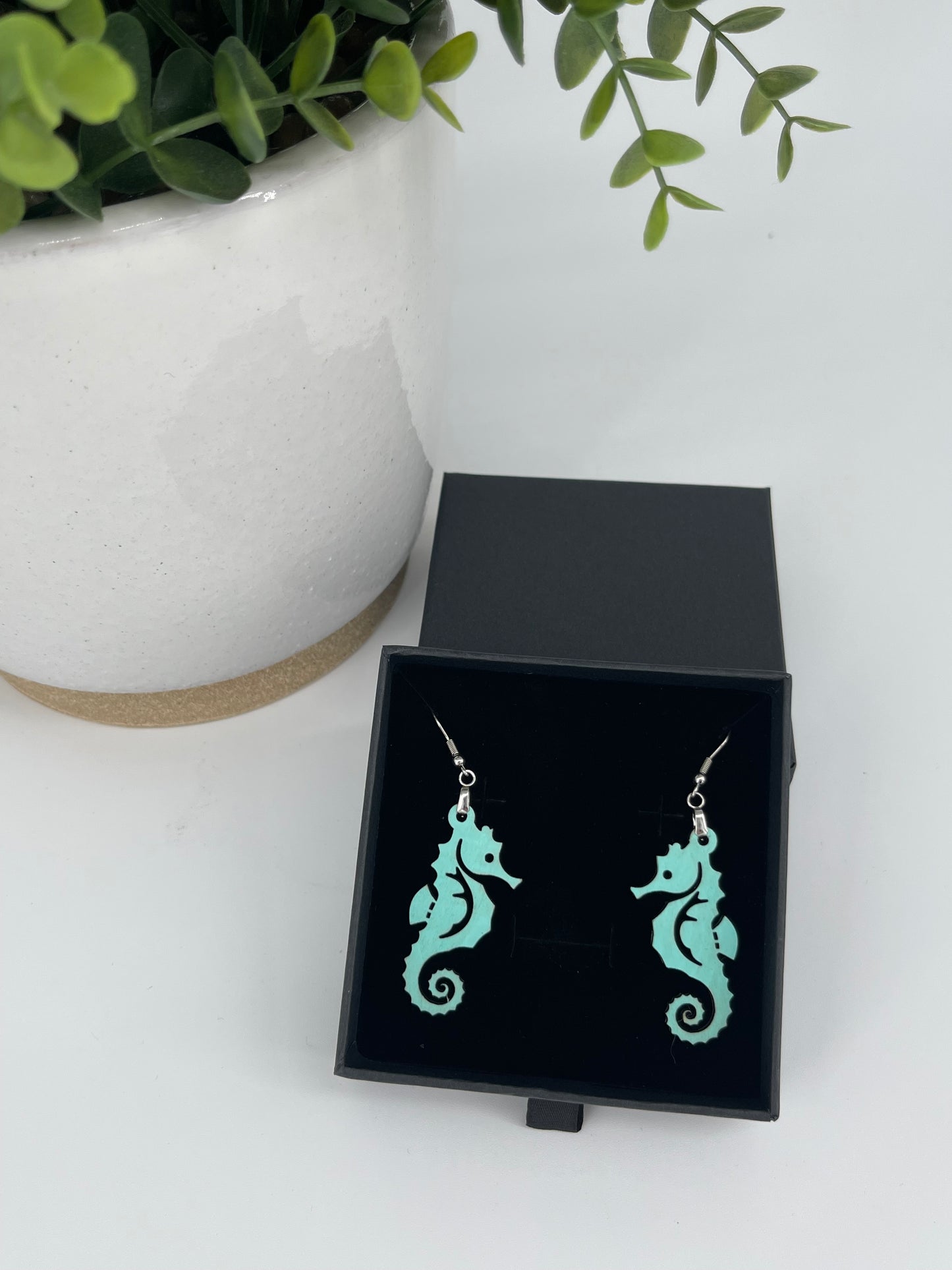 Coastal Breeze Seahorse Earrings