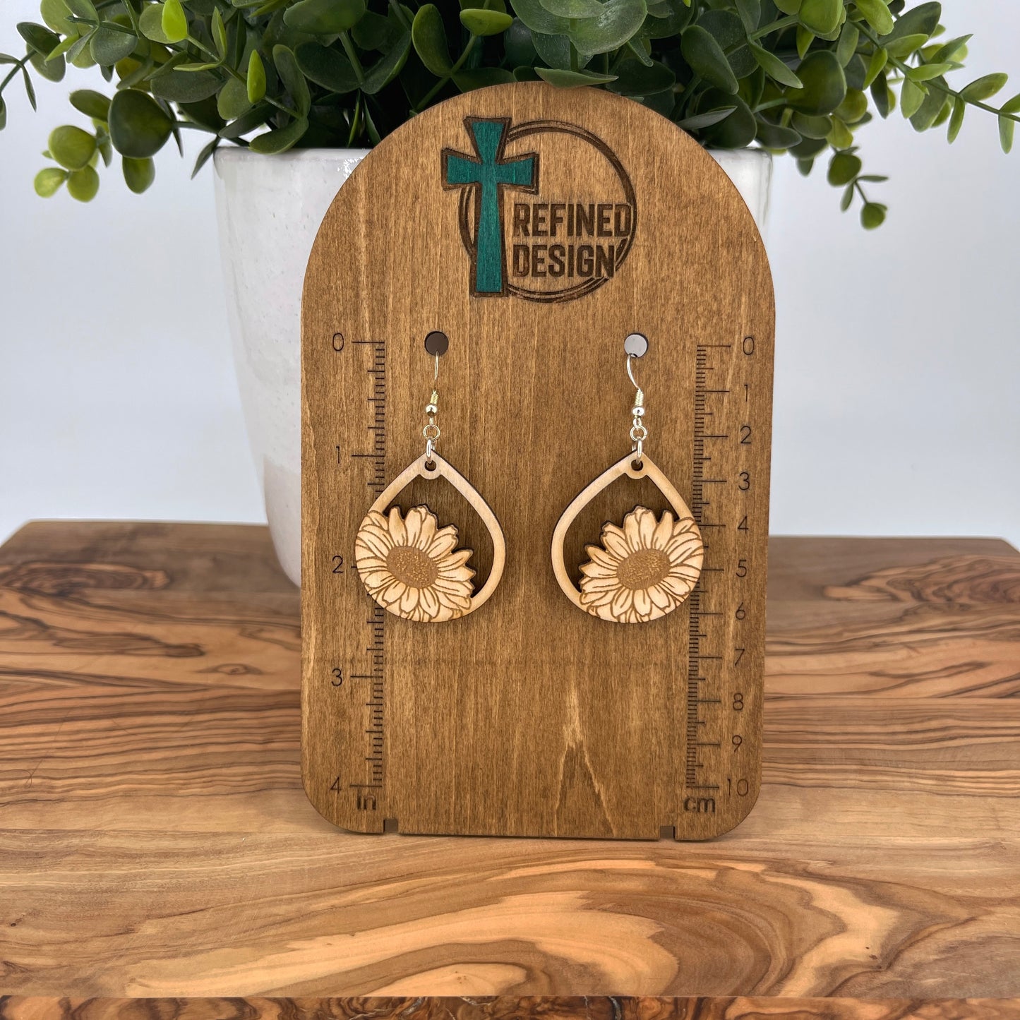 Sunflower Drop DIY Earring Paint Kit