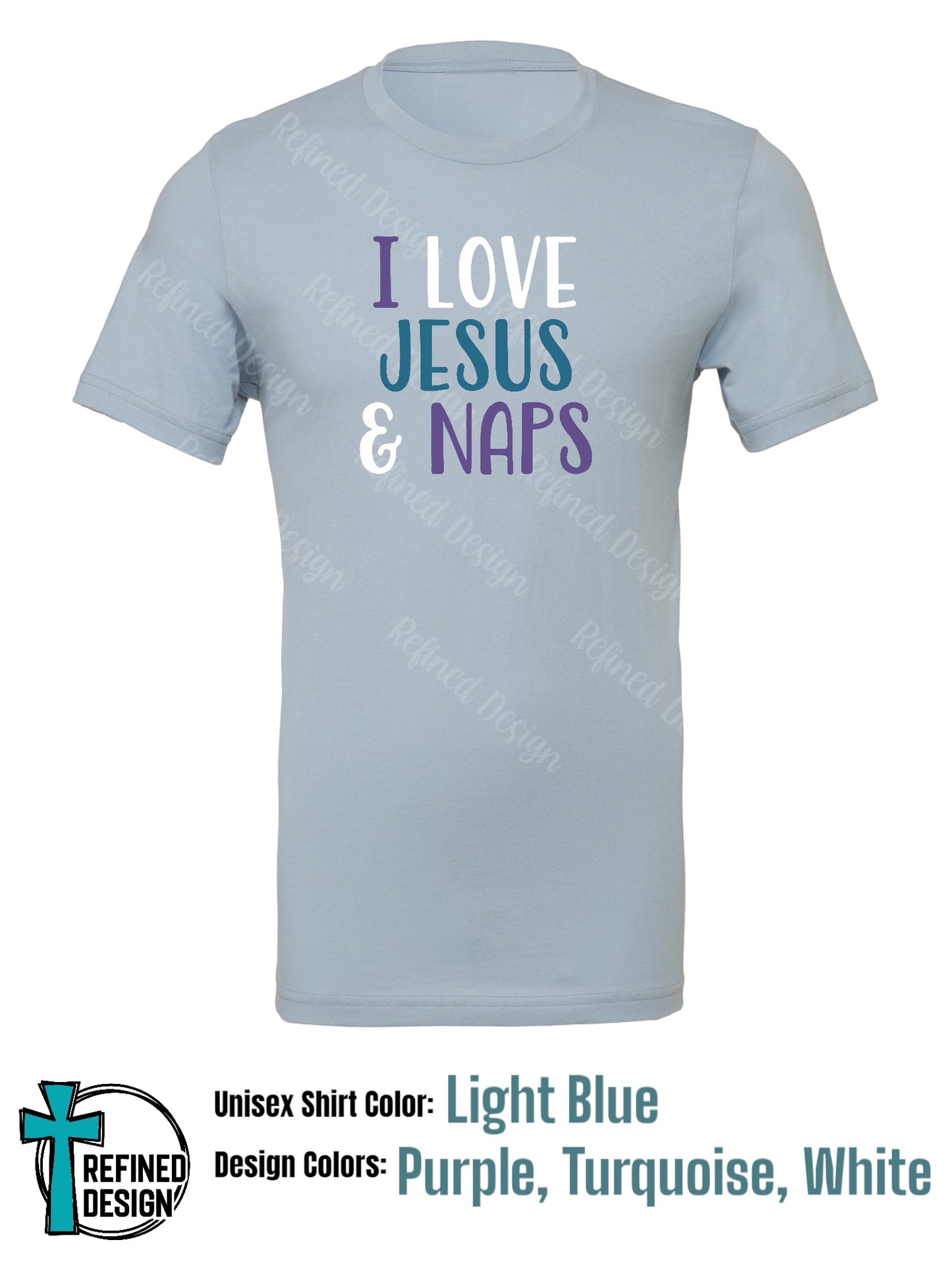“I Love Jesus & Naps” T-Shirt