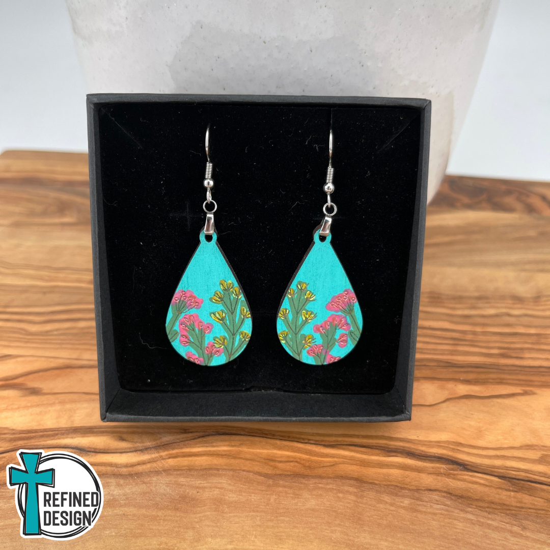 Fern & Fable Drop Earrings