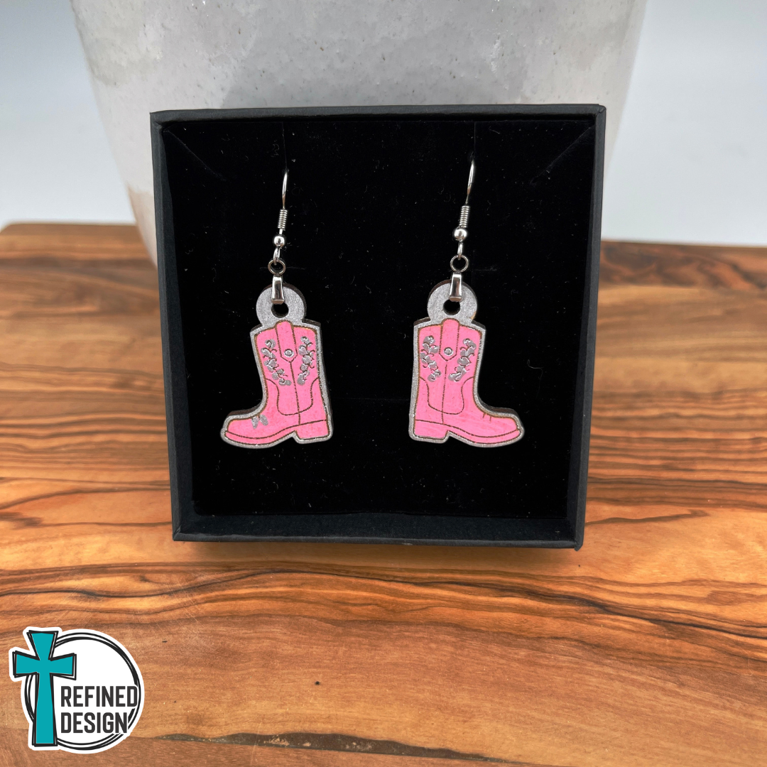 Blushing Cowgirl Earrings