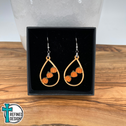 Sugar Pumpkin Treats Earrings