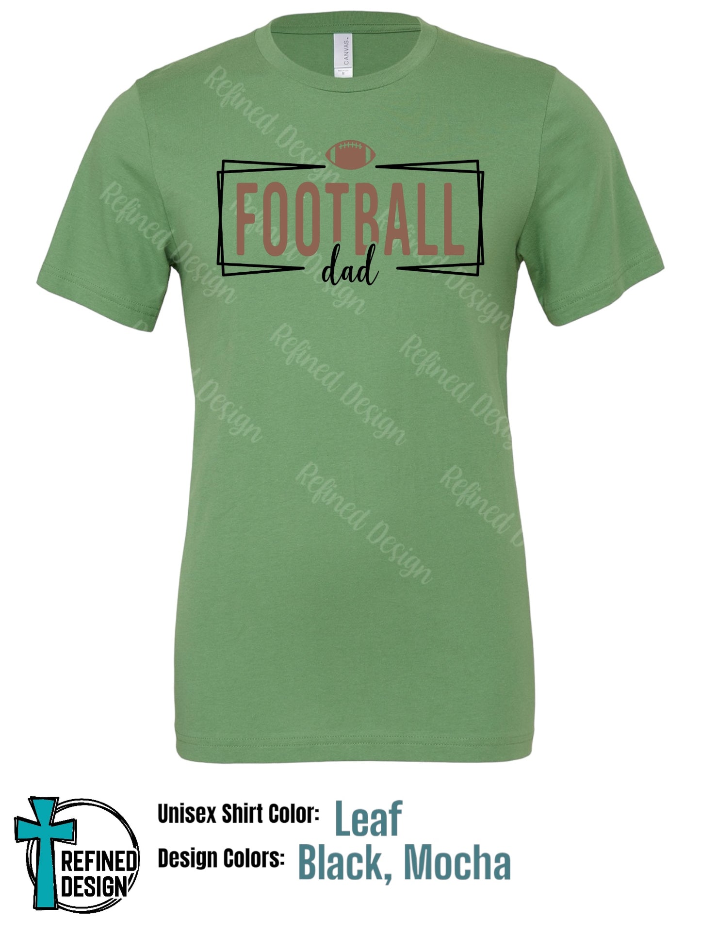 “Football Dad” Rectangle T-Shirt