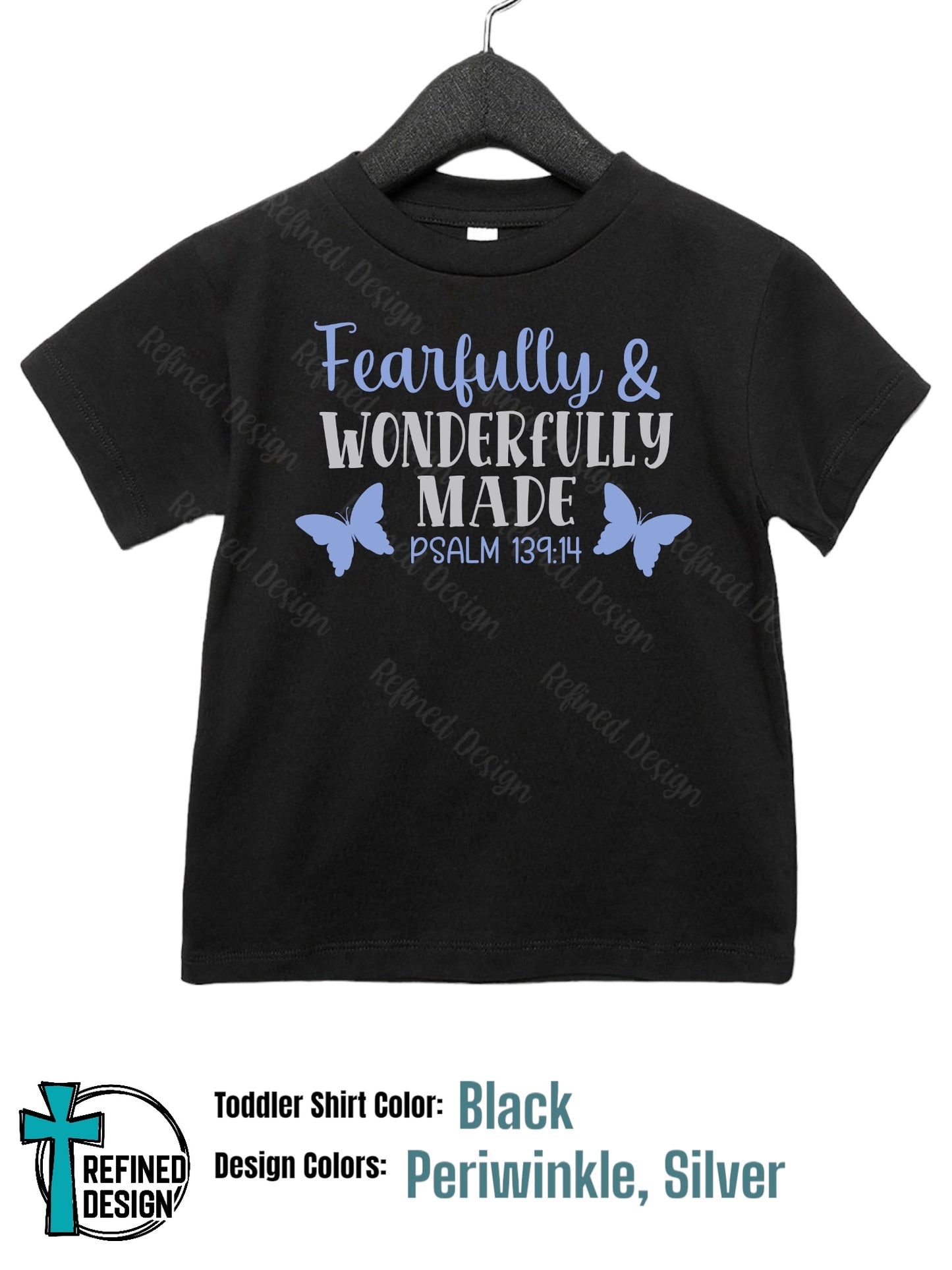 “Fearfully & Wonderfully Made” Toddler Shirt