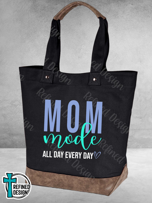 “Mom Mode” Resort Tote Bag