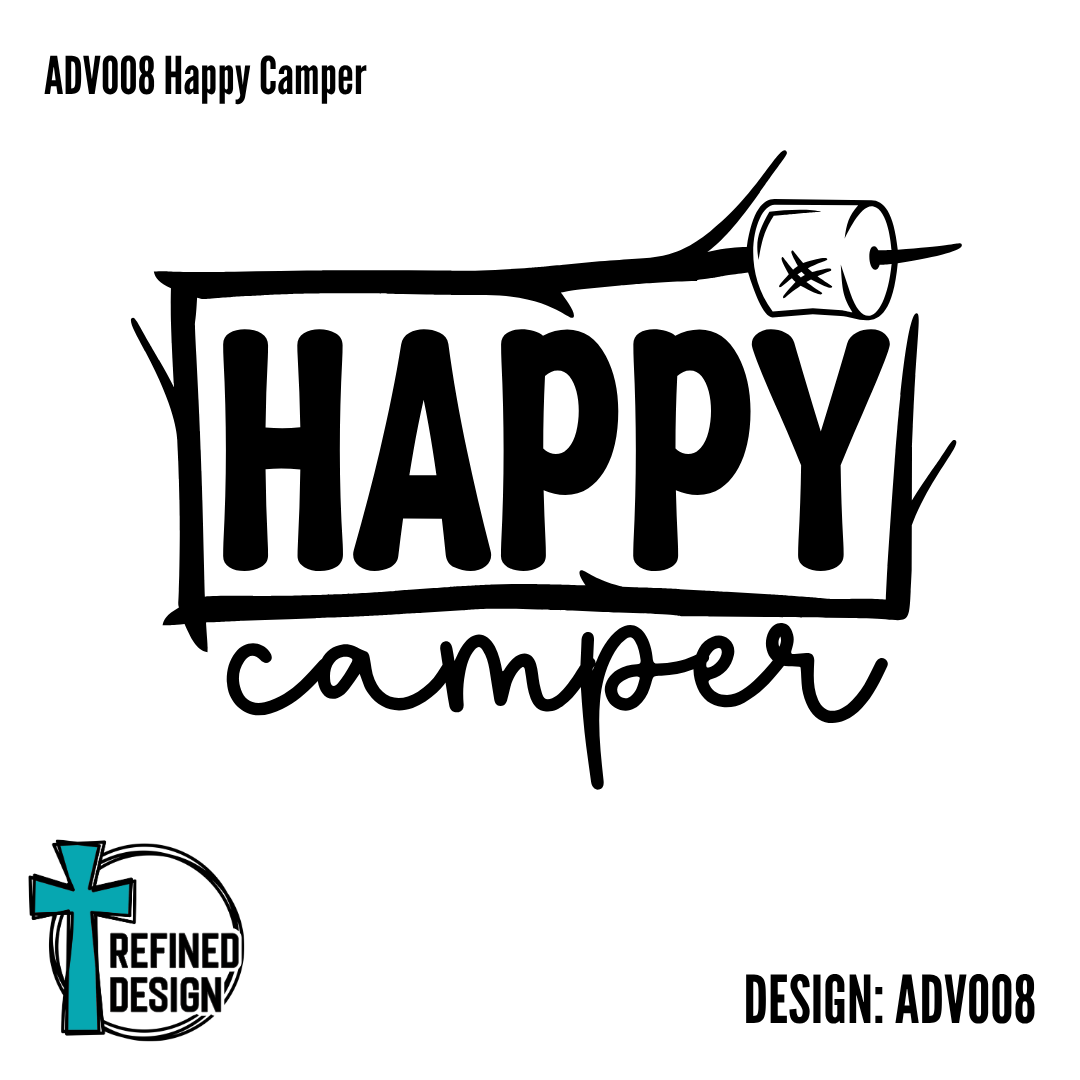 ADV008 Happy Camper
