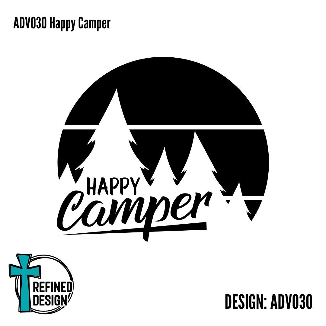 ADV030 Happy Camper