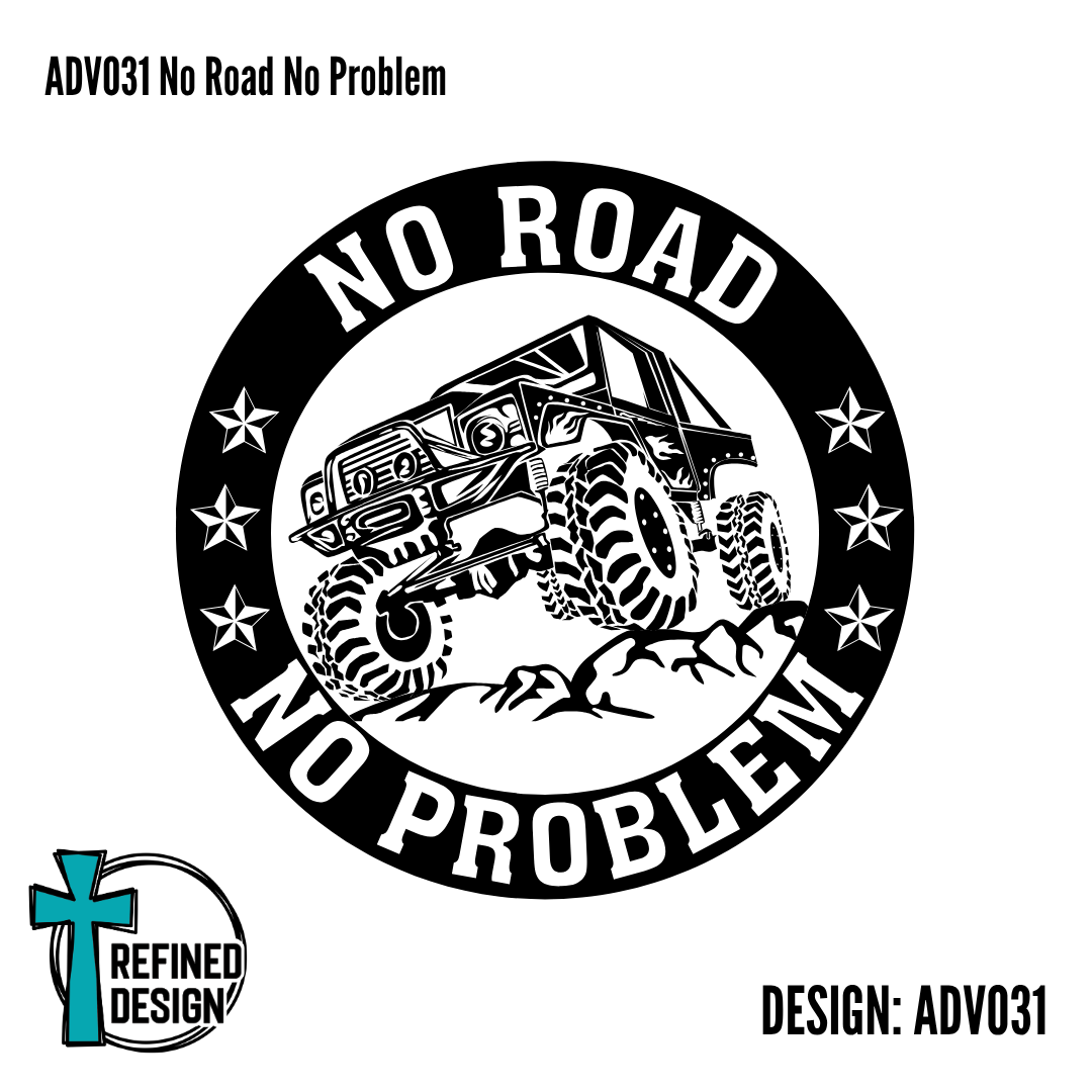 ADV031 No Road No Problem