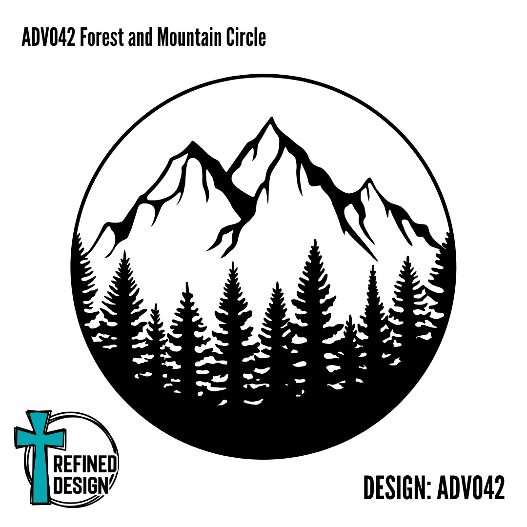 ADV042 Forest and Mountain Circle