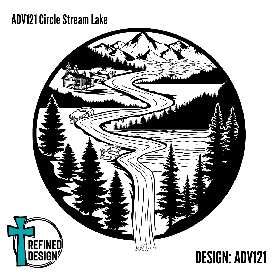 ADV121 Circle Stream Lake