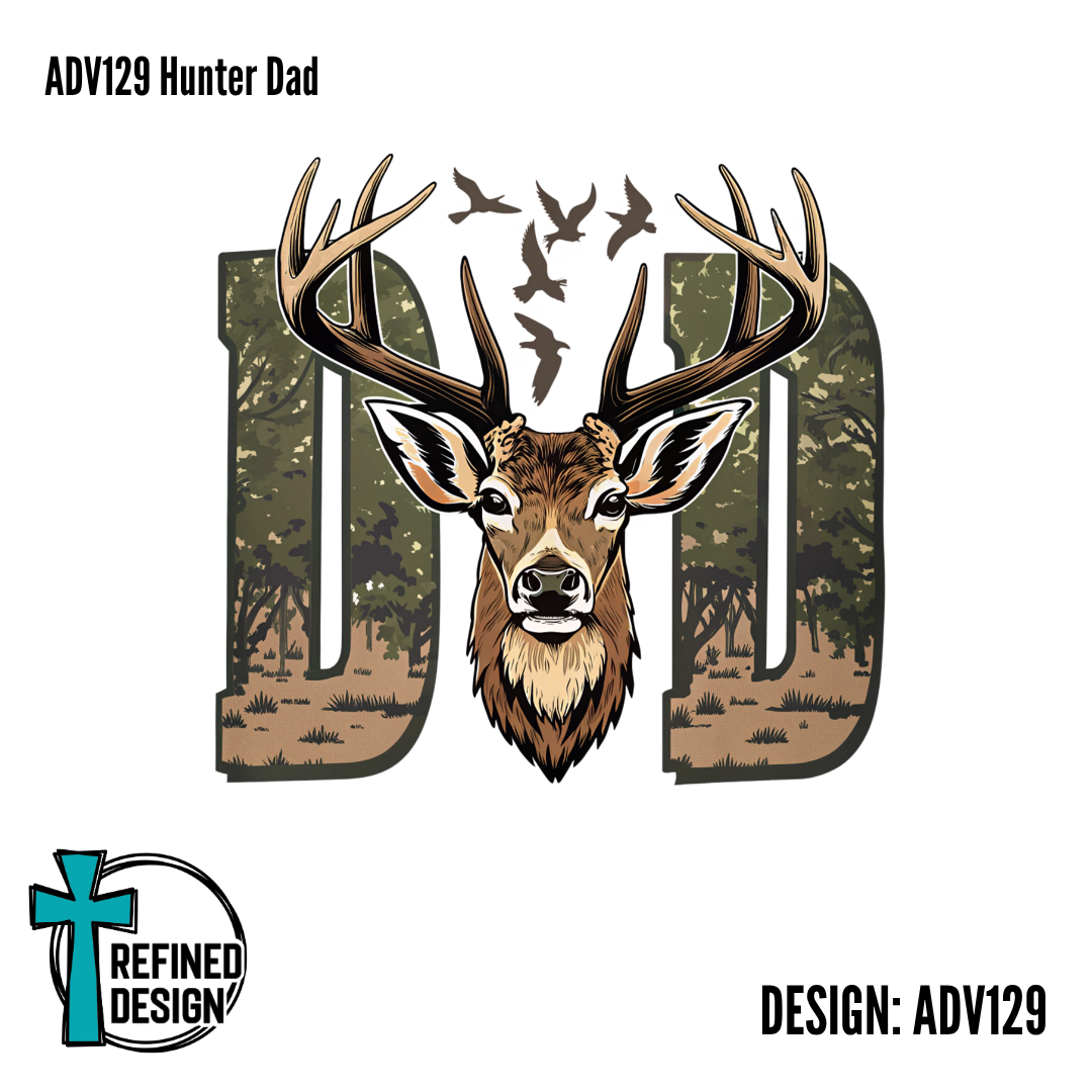 ADV129 Hunter Dad Antlers