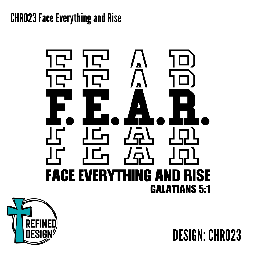 CHR023 Face Everything and Rise