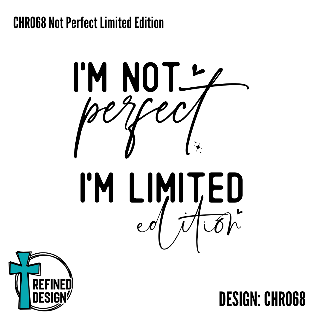 CHR068 Not Perfect Limited Edition