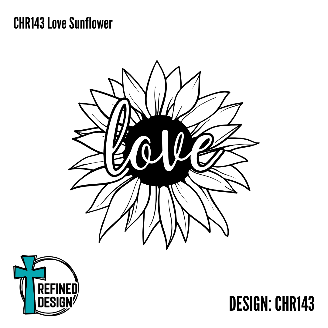 CHR143 Love Sunflower
