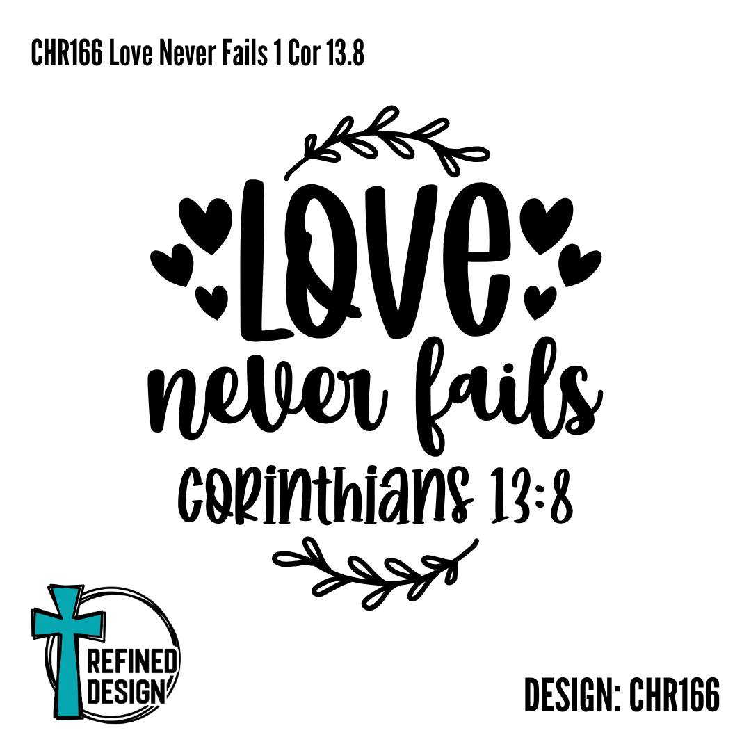 CHR166 Love Never Fails
