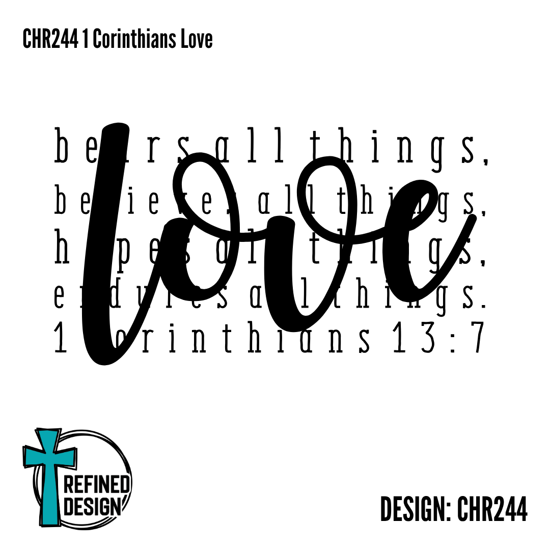 CHR244 1 Corinthians Love