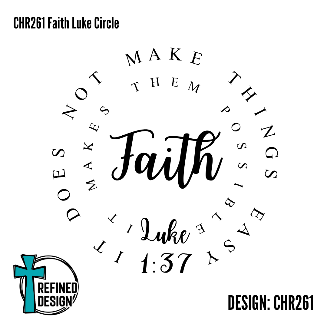 CHR261 Faith Luke Circle