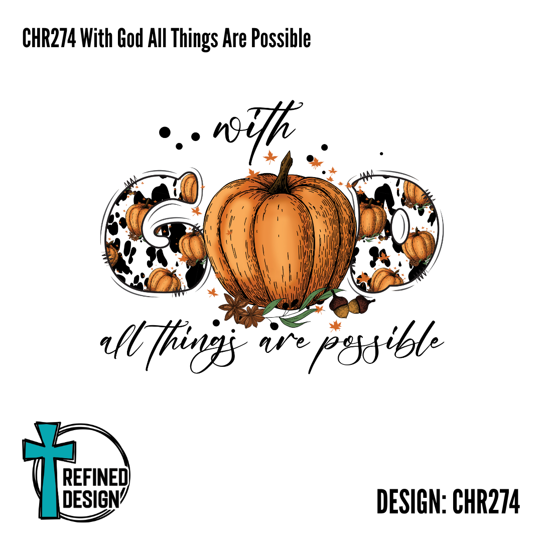 CHR274 With God All Things Are Possible
