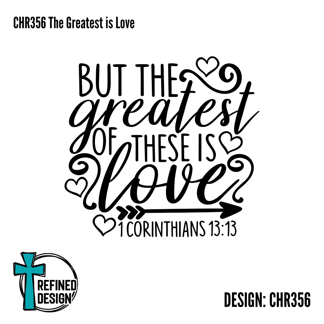 CHR356 The Greatest is Love