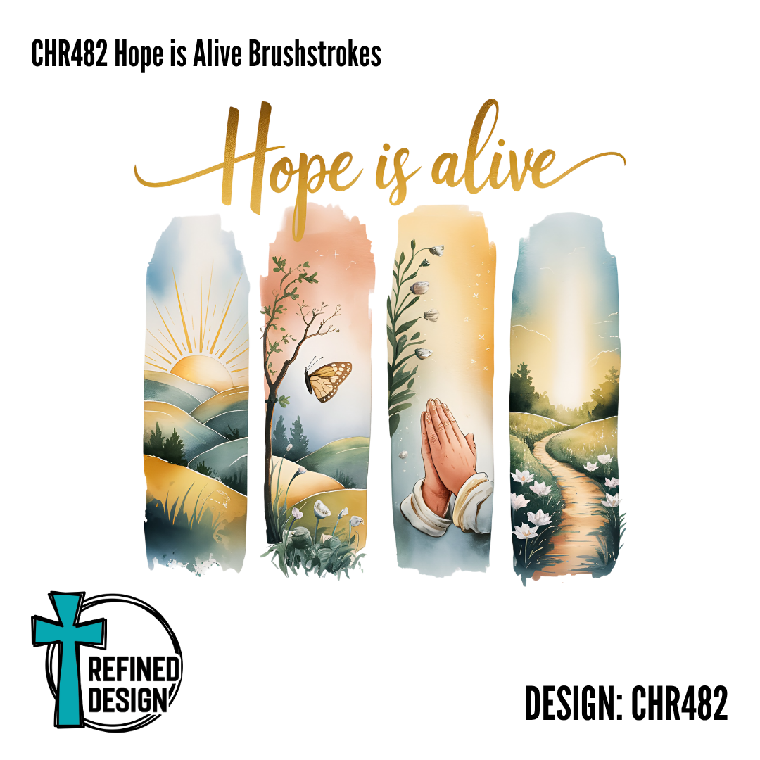 CHR482 Hope is Alive Brushstrokes