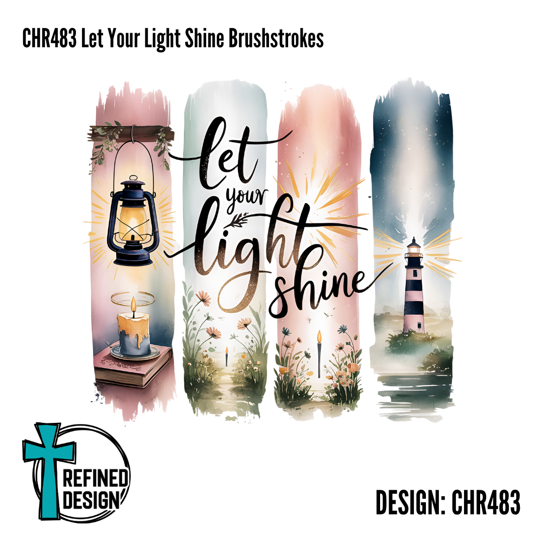 CHR483 Let Your Light Shine Brushstrokes