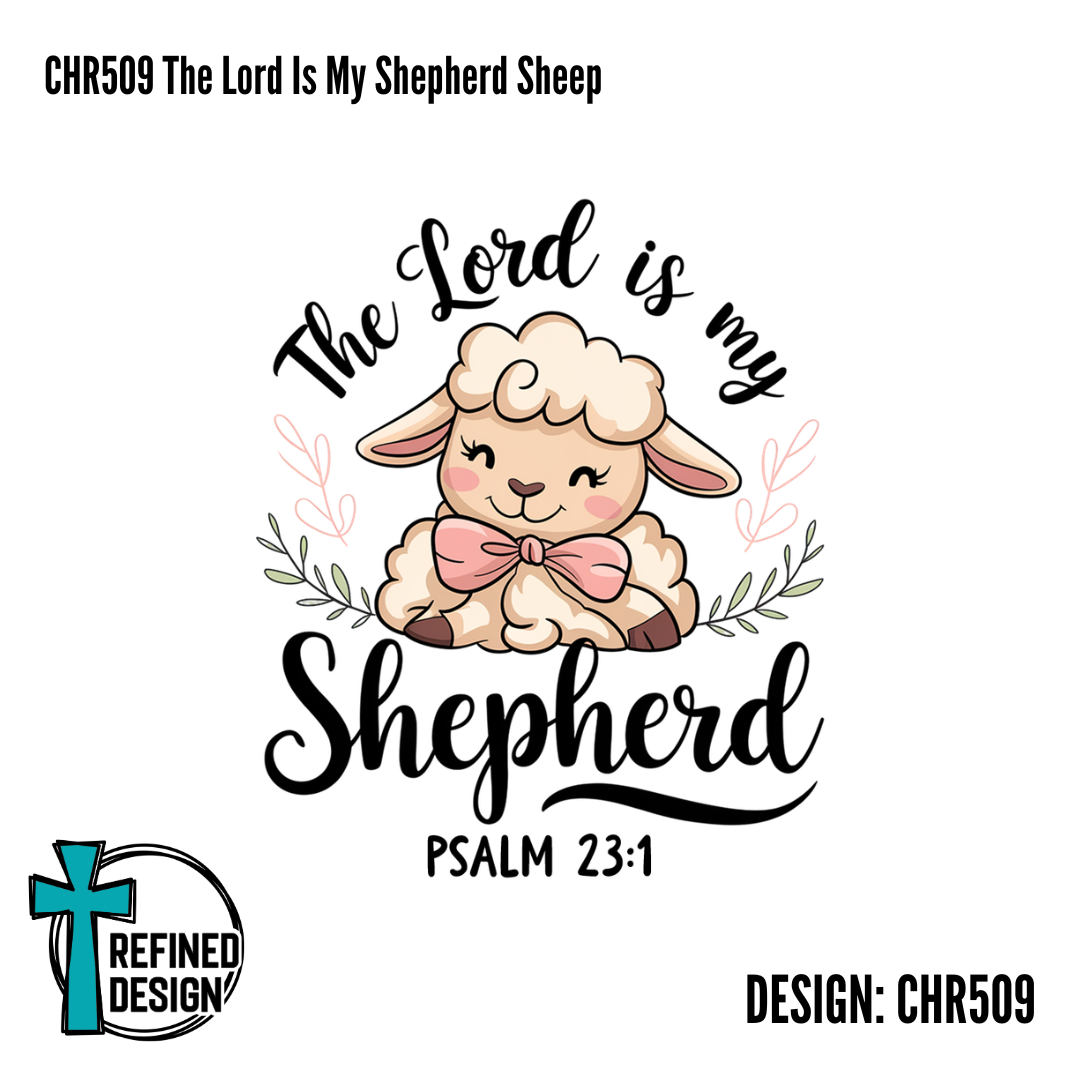 CHR509 The Lord Is My Shepherd Sheep