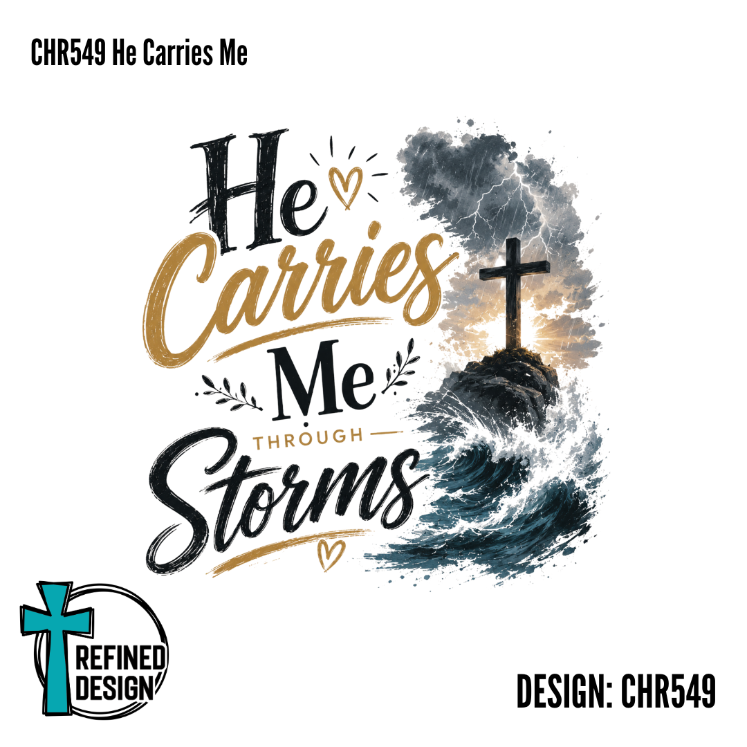 CHR549 He Carries Me