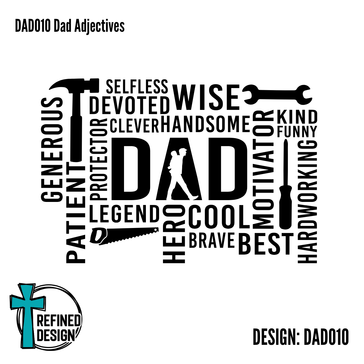 DAD010 Dad Adjectives