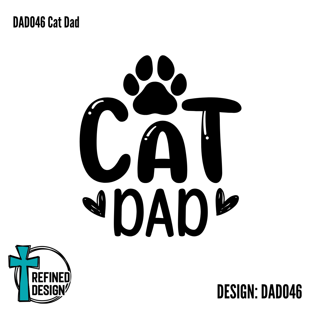 DAD046 Cat Dad