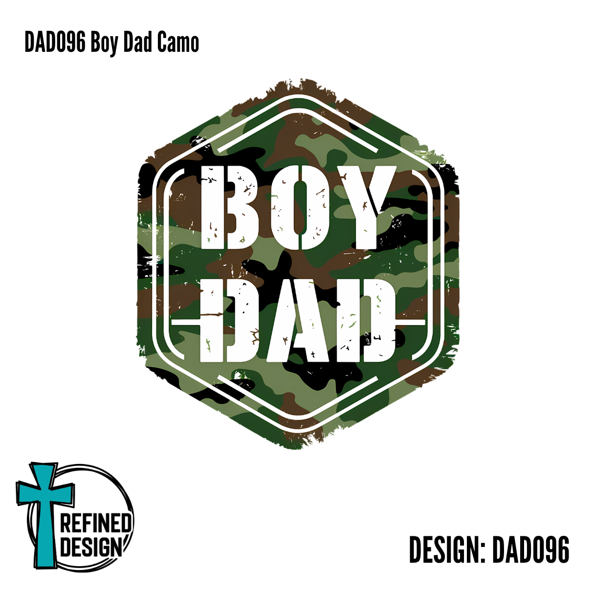 DAD096 Boy Dad Camo