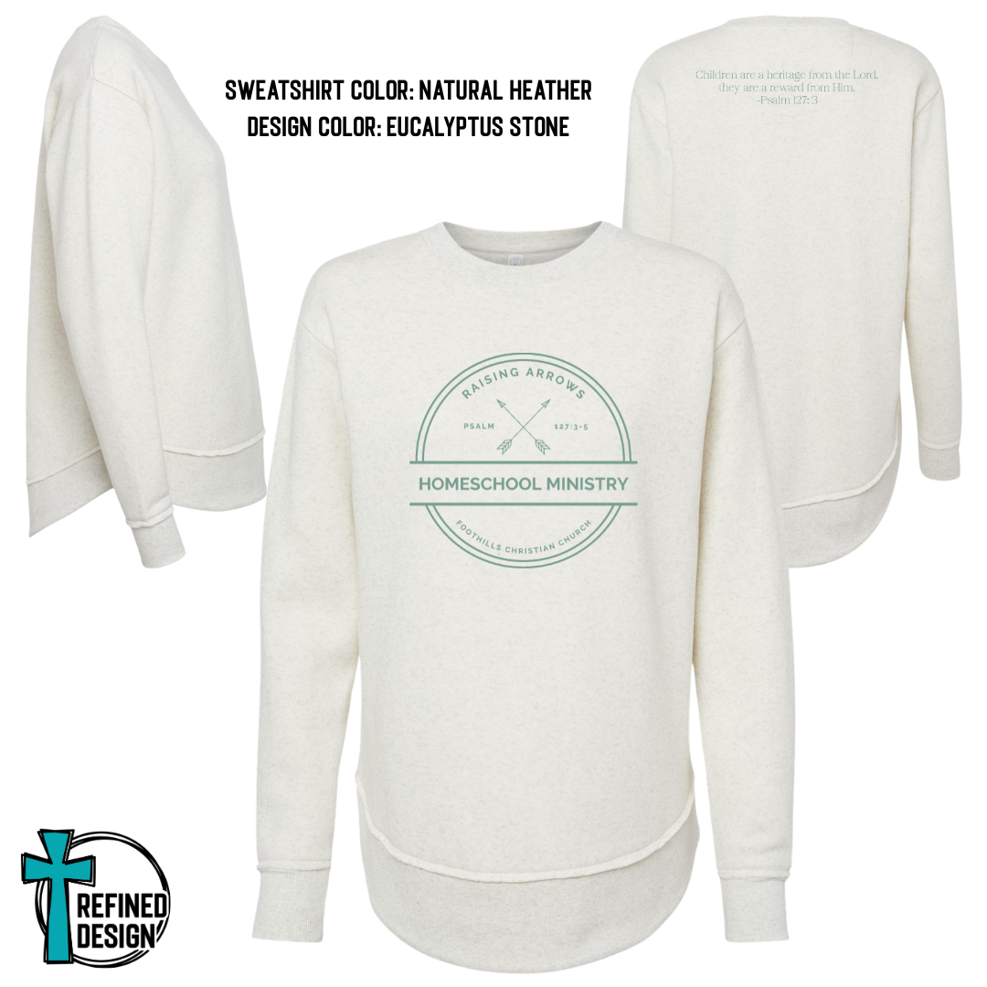 Raising Arrows Homeschool Ministry Sweatshirt