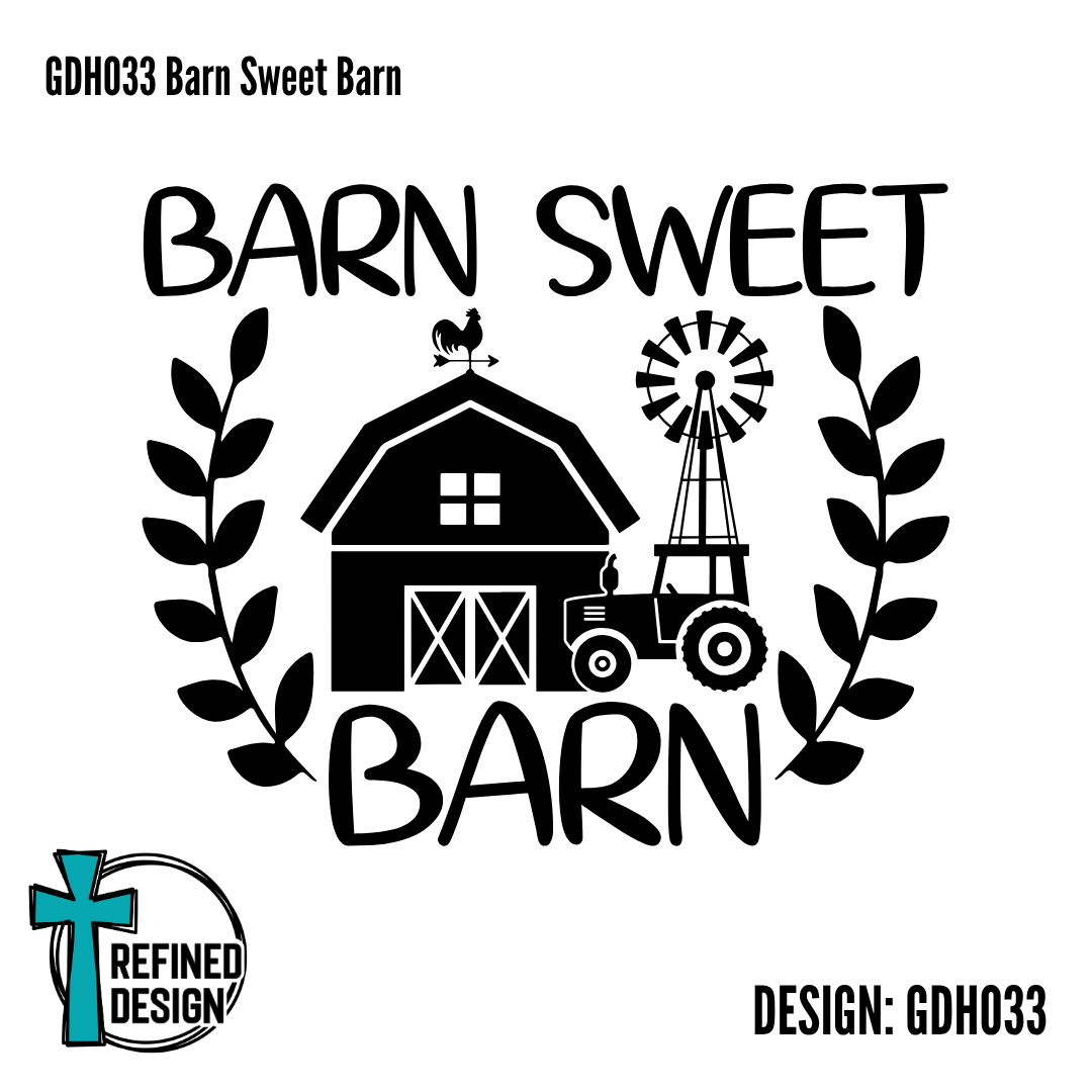 GDH033 Barn Sweet Barn
