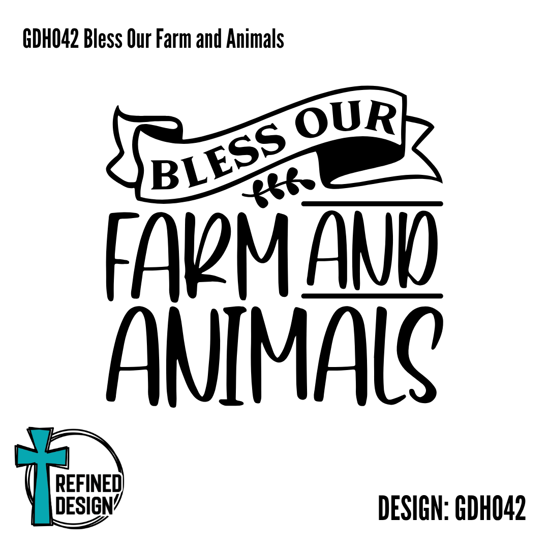 GDH042 Bless Our Farm and Animals