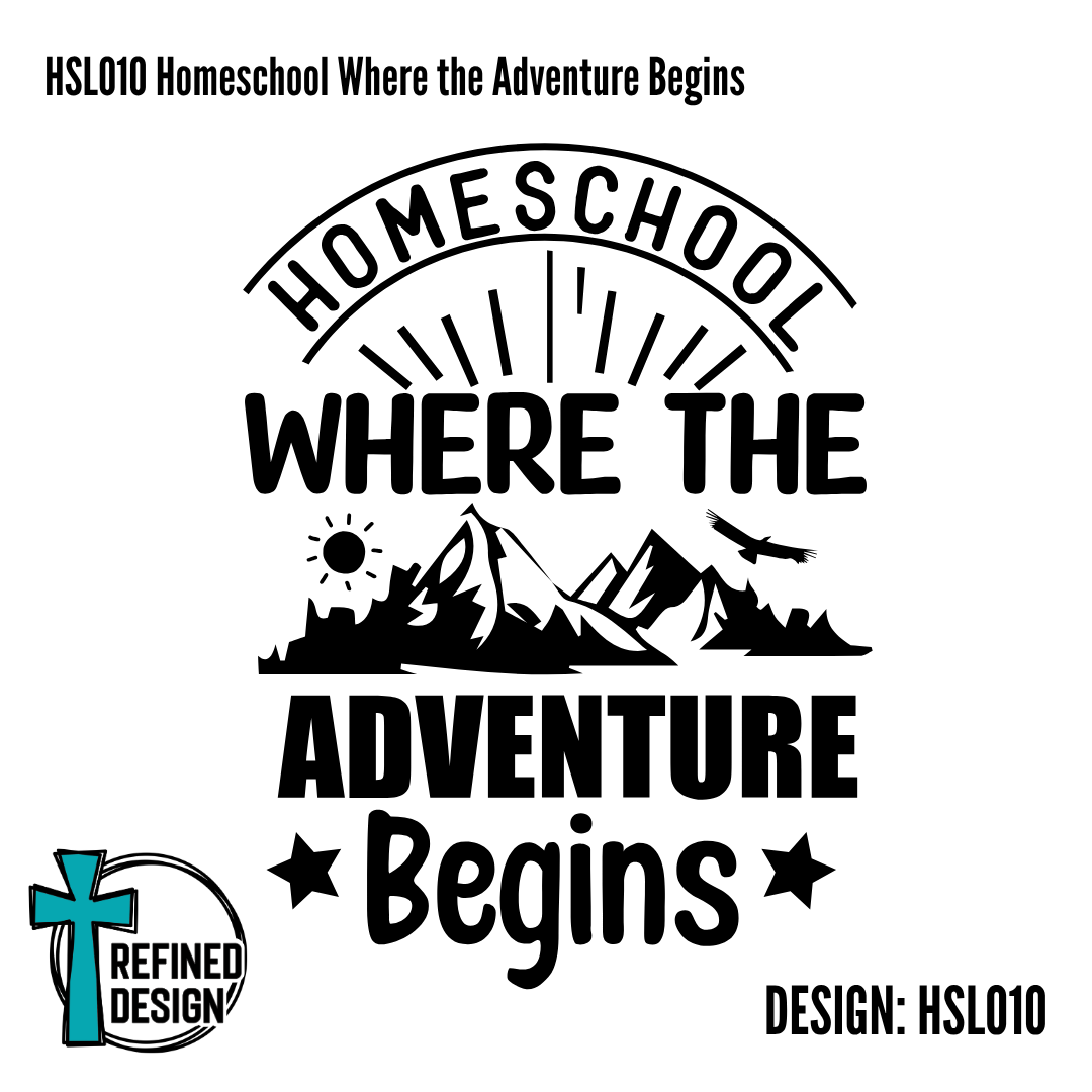 HSL010 Homeschool Where the Adventure Begins