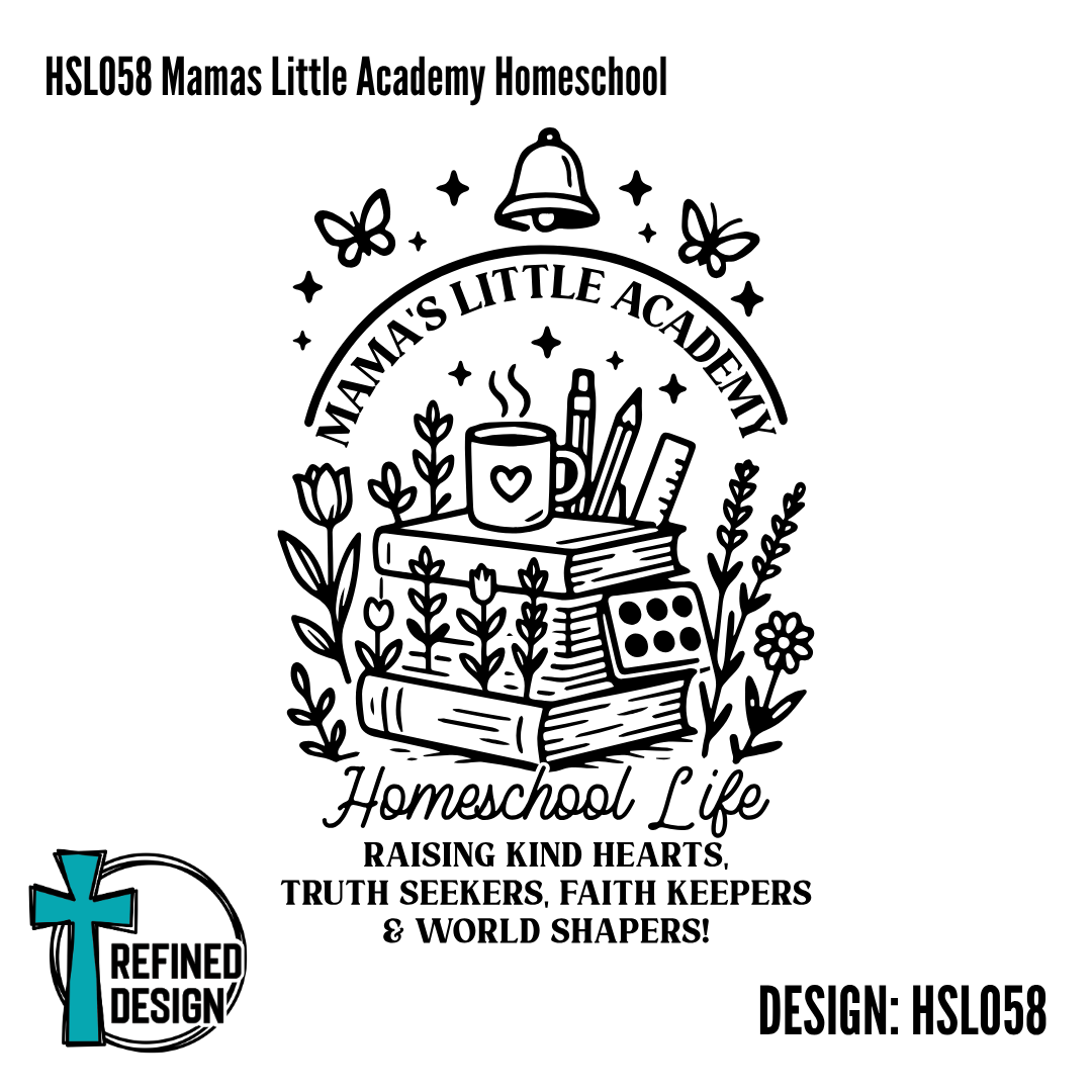 HSL058 Mamas Little Academy Homeschool