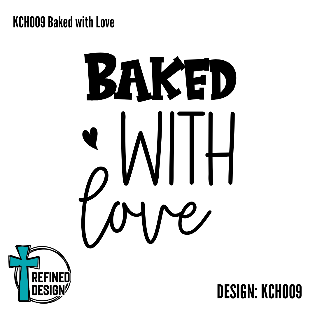 KCH009 Baked with Love