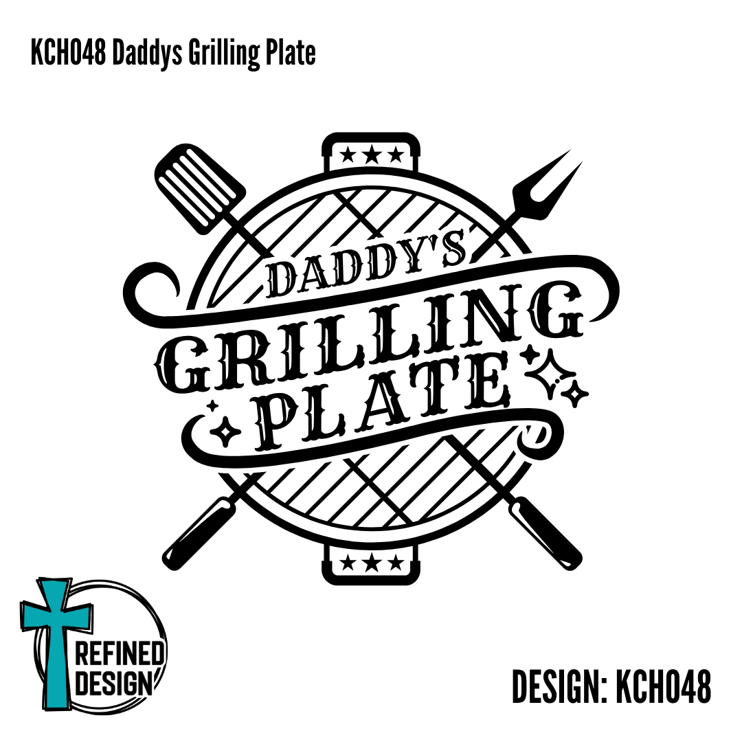 KCH048 Daddys Grilling Plate