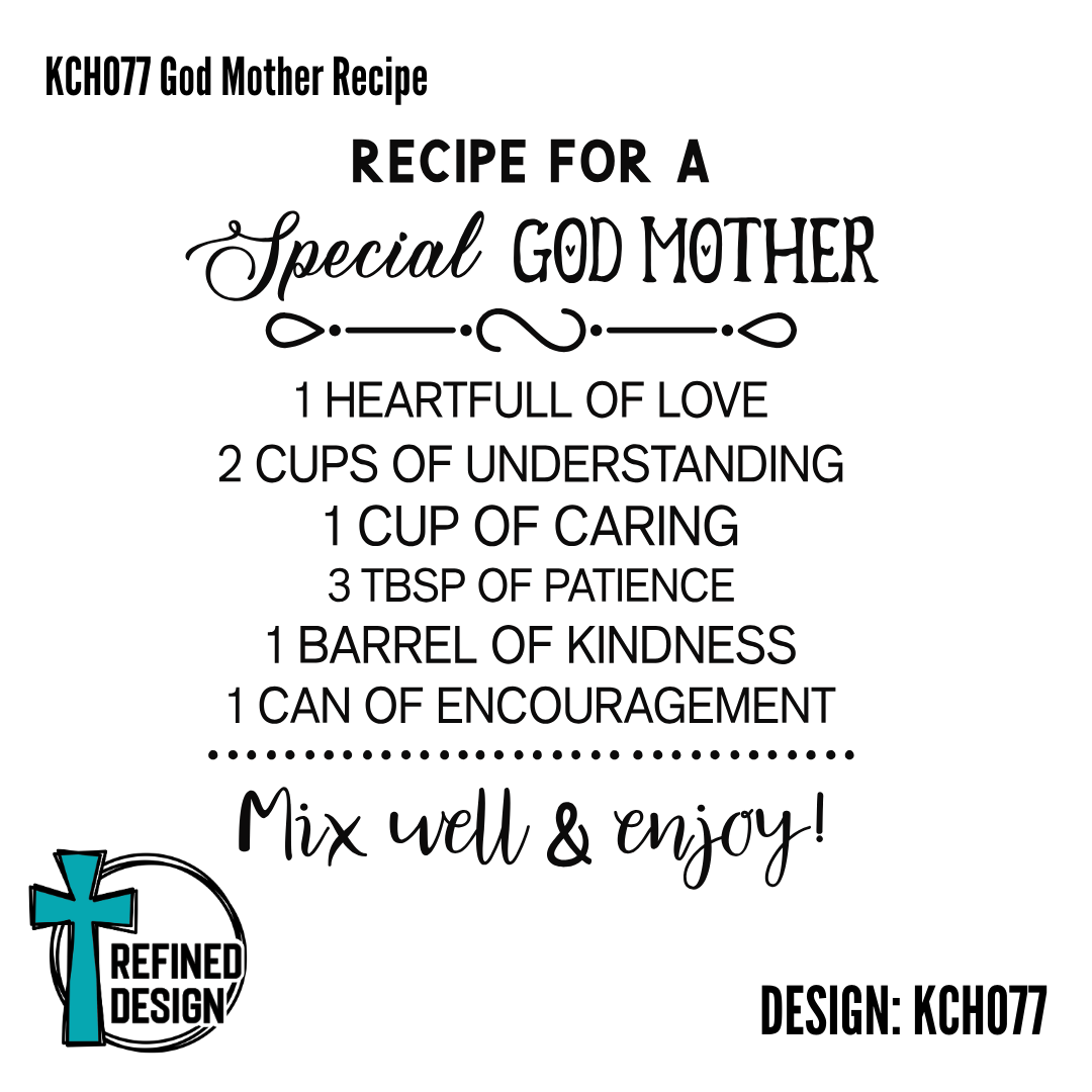 KCH077 God Mother Recipe