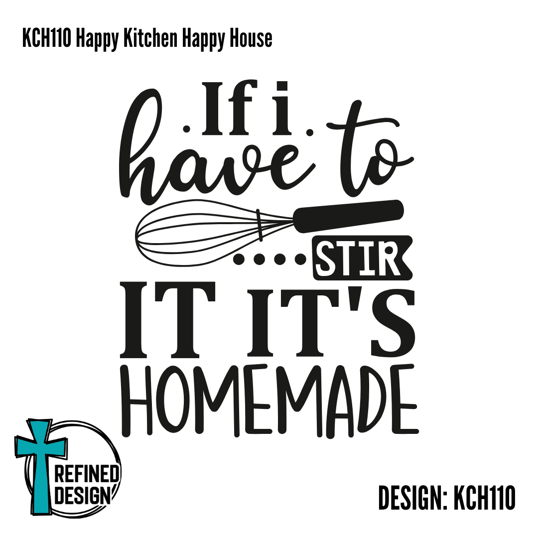 KCH110 It's Homemade