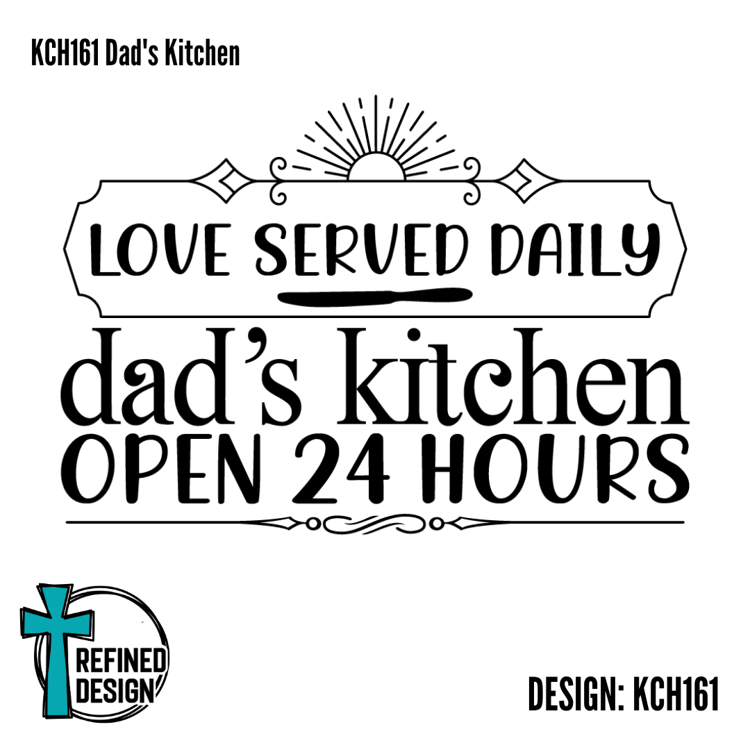 KCH161 Dad's Kitchen