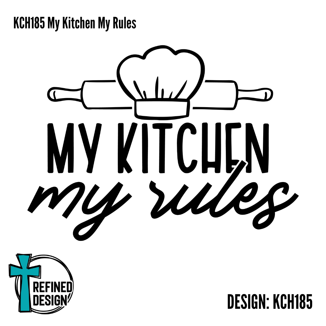 KCH185 My Kitchen My Rules